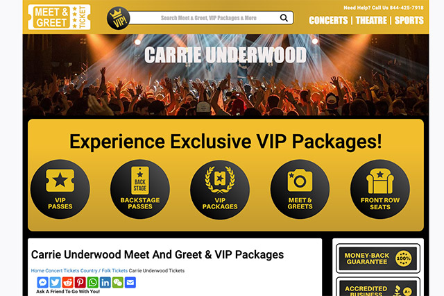 Carrie Underwood Meet and Greet